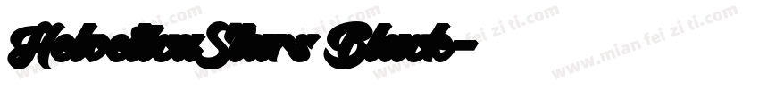 HelveticaStars Black字体转换
